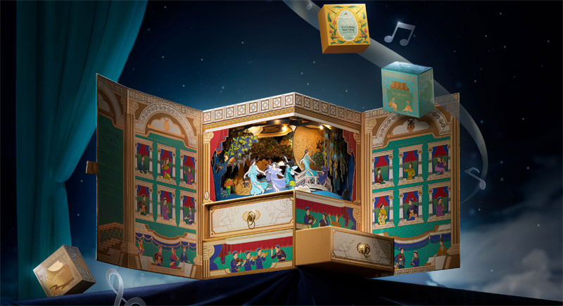 Mẫu hộp bánh trung thu 3D sang trọng