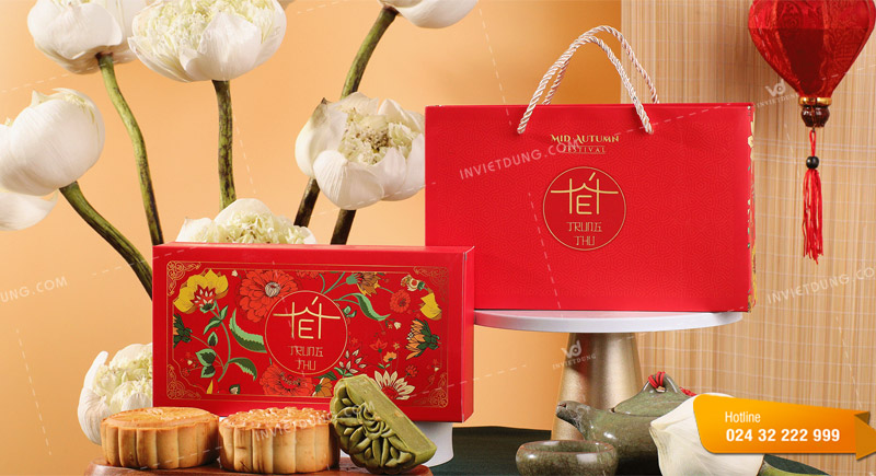 Sự tiện lợi của hộp đựng bánh trung thu có quai xách