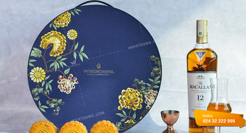 Mẫu hộp đựng bánh trung thu hình tròn