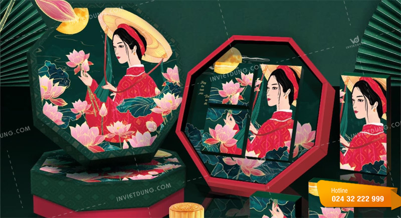 Ưu điểm nổi bật của hộp trung thu hình lục giác