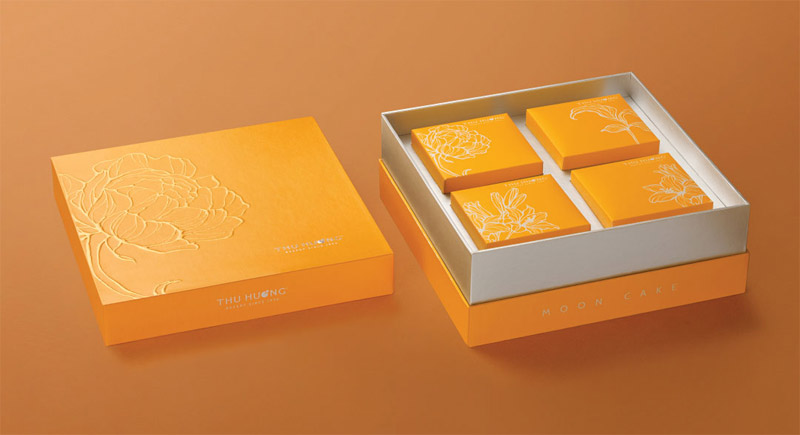 Mẫu hộp đựng bánh trung thu Thu Hương