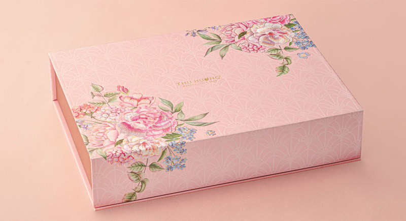 Mẫu hộp đựng bánh trung thu Thu Hương