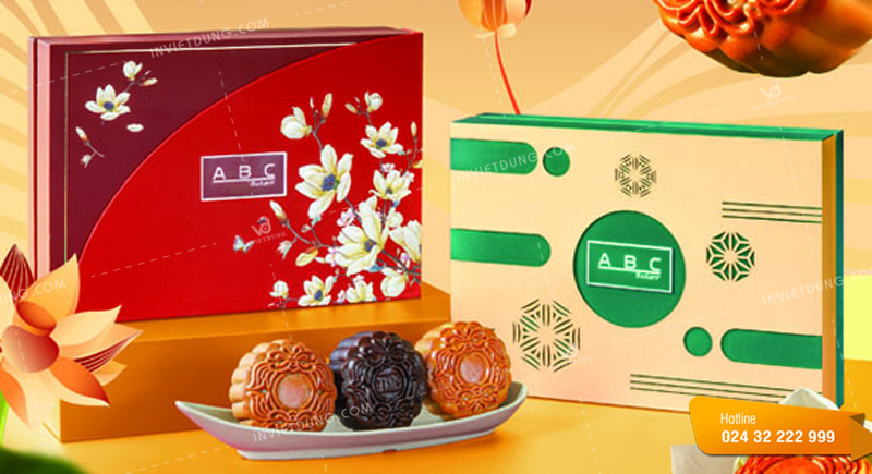 Mẫu hộp đựng bánh trung thu ABC