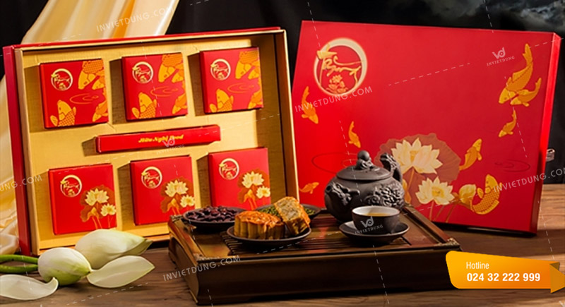 Mẫu hộp đựng bánh trung thu ABC