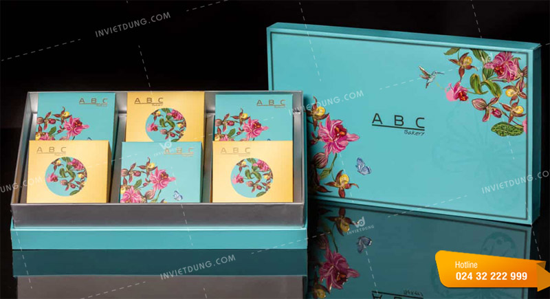 Mẫu hộp đựng bánh trung thu ABC