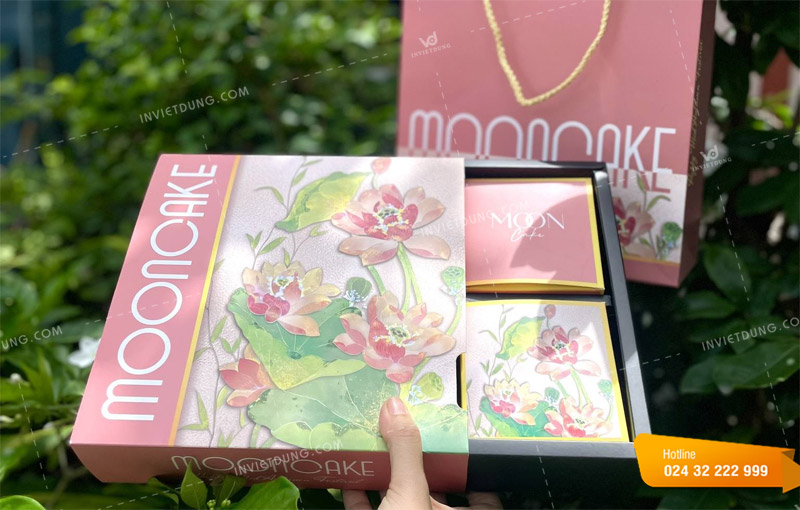 Mẫu hộp đựng bánh trung thu handmade