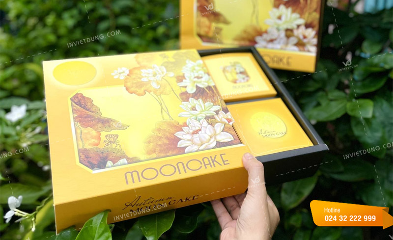 Mẫu hộp đựng bánh trung thu handmade