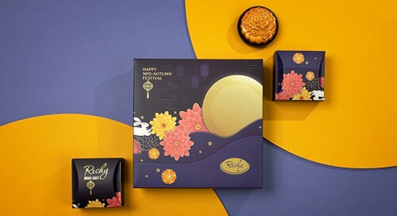 Mẫu hộp bánh trung thu Richy