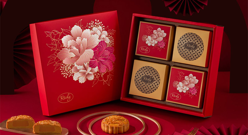 Mẫu hộp bánh trung thu Richy