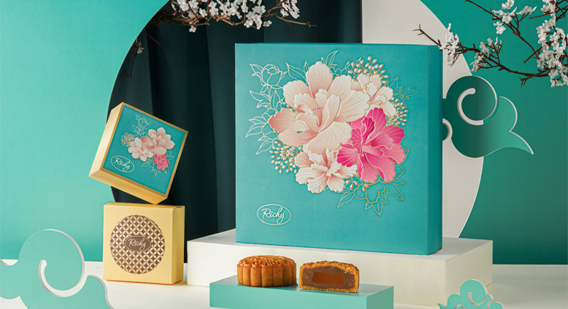 Mẫu hộp bánh trung thu Richy
