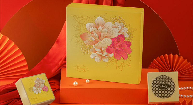 Mẫu hộp bánh trung thu Richy