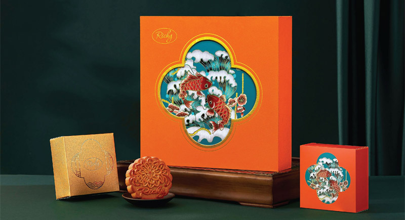 Mẫu hộp bánh trung thu Richy