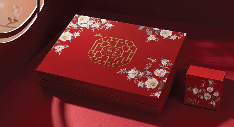 Mẫu hộp bánh trung thu Richy