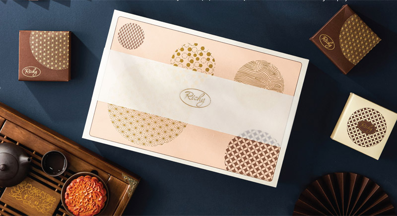 Mẫu hộp bánh trung thu Richy