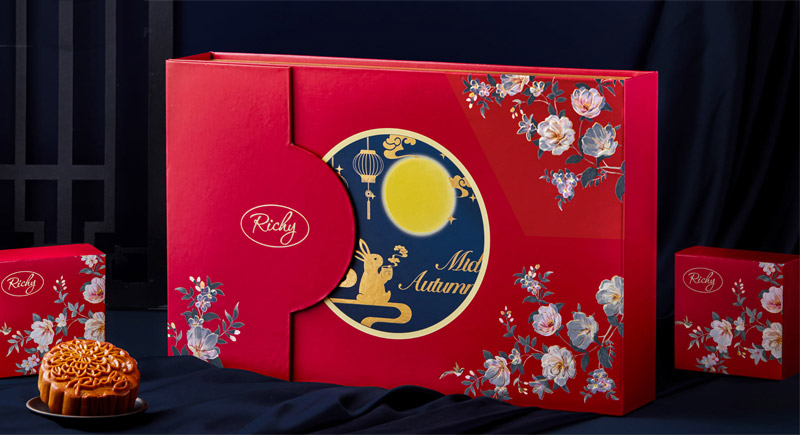 Mẫu hộp bánh trung thu Richy