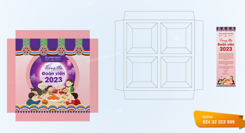 Download mẫu hộp bánh trung thu vector đẹp miễn phí