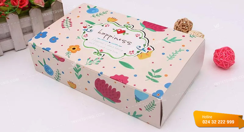 Mẫu hộp giấy đựng dâu tây