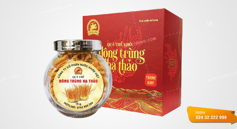 Bao bì hộp quan trọng thế nào đối với đông trùng hạ thảo