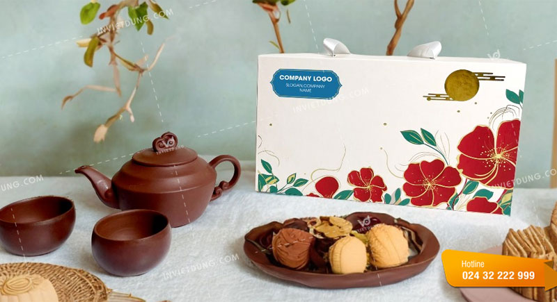 Mẫu hộp giấy mềm đựng bánh trung thu