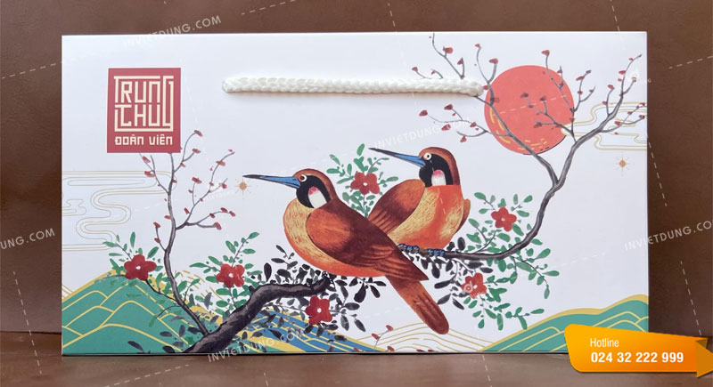 Mẫu hộp giấy mềm đựng bánh trung thu