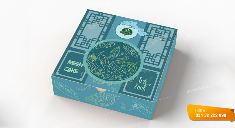 Mẫu mockup hộp bánh trung thu đẹp tại In Việt Dũng