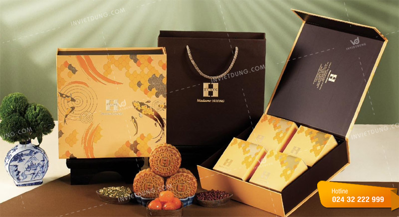 Đặc điểm của mẫu hộp đựng bánh trung thu có nam châm