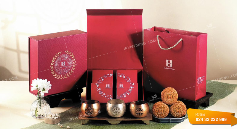 Mẫu hộp bánh trung thu nam châm đẹp