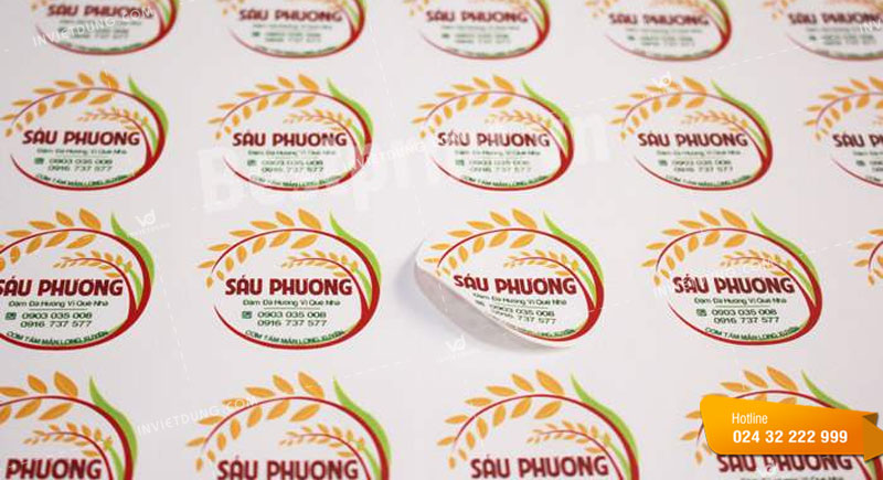 Mẫu tem nhãn ngũ cốc đẹp và ấn tượng