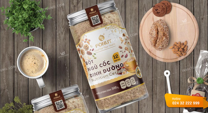 Vai trò của in tem nhãn dán ngũ cốc chuyên nghiệp