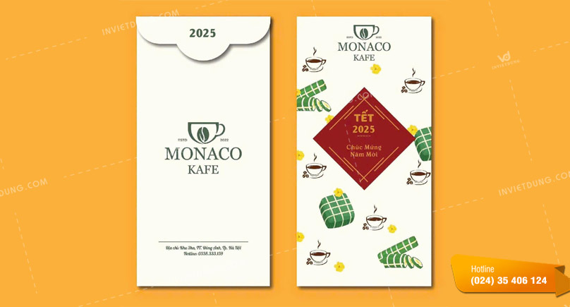 Mẫu mockup bao lì xì
