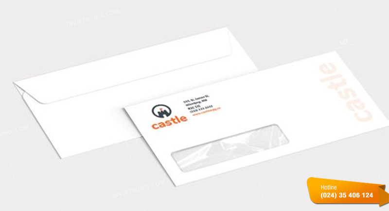 Mẫu phong bì có cửa sổ
