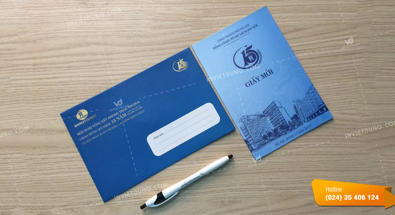 Mẫu phong bì công ty du dịch