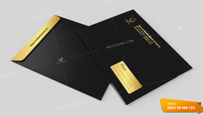 Mẫu phong bì công ty truyền thông
