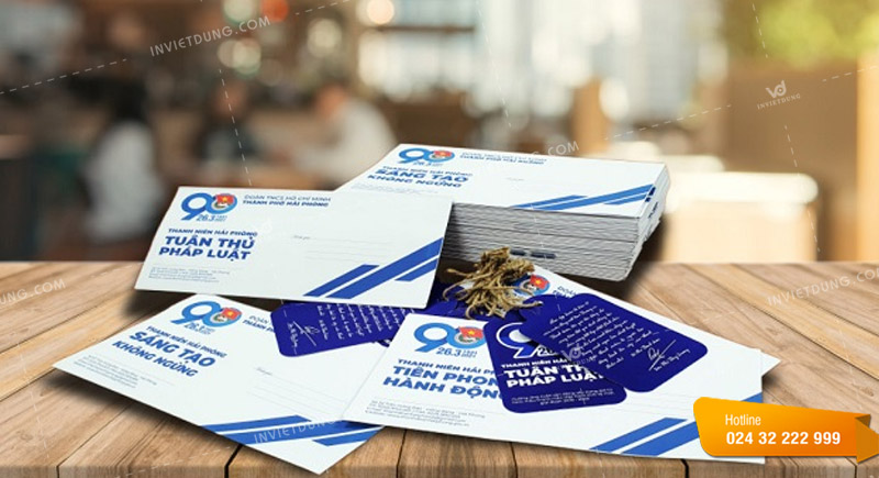 Mẫu phong bì Đoàn thanh niên