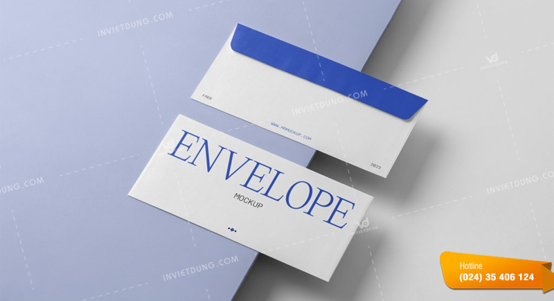 Mẫu phong bì mockup