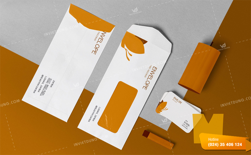 Mẫu phong bì mockup