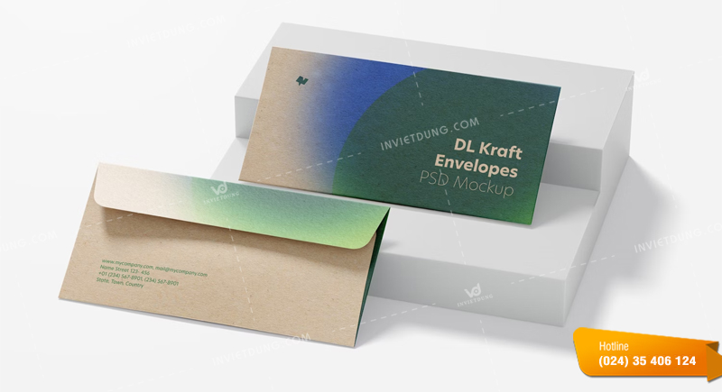 Công dụng chính của phong bì bản mockup