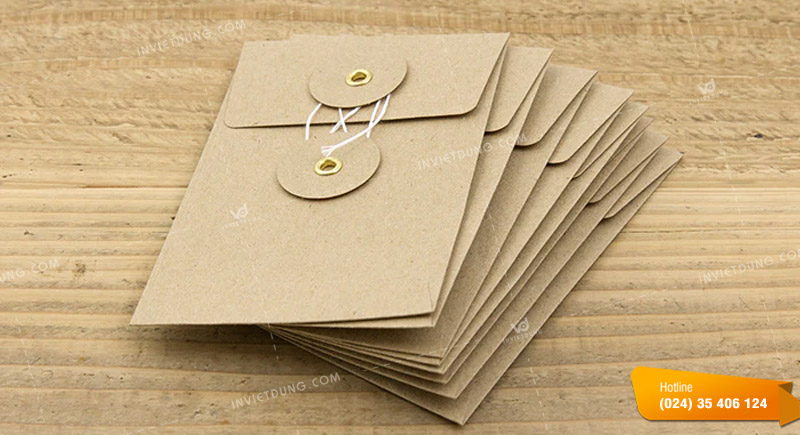 Đặc điểm nổi bật của mẫu phong bì nắp gài