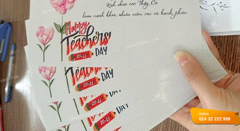 Mẫu phong bì ngày 20/11 thiết kế đẹp