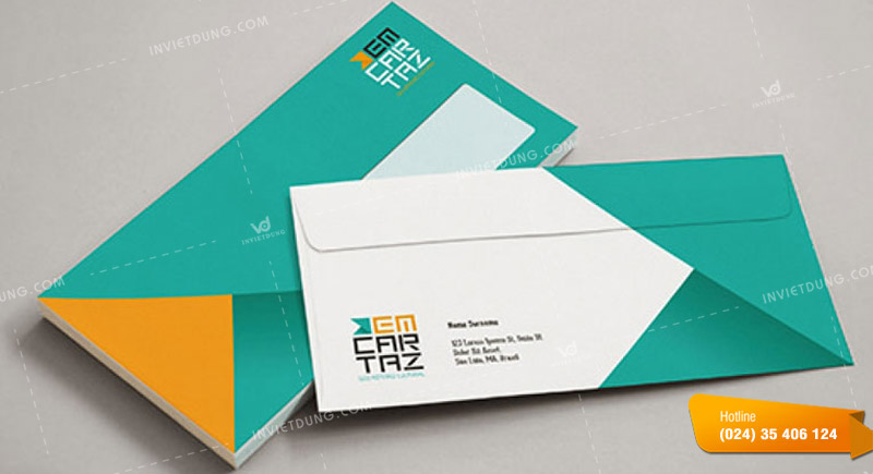 Mẫu phong bì trường học