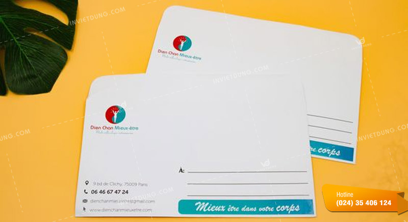 Mẫu phong bì trường học
