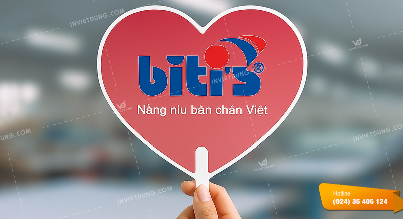 Cấu tạo quạt nhựa hình trái tim