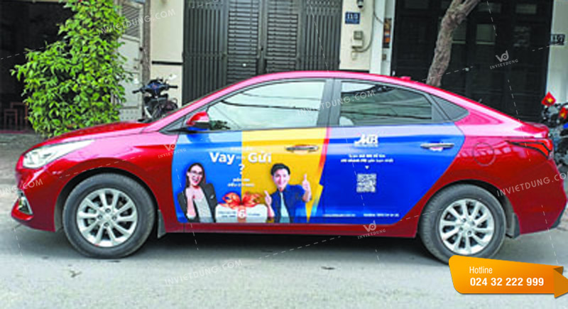 Mẫu decal dán xe ô tô