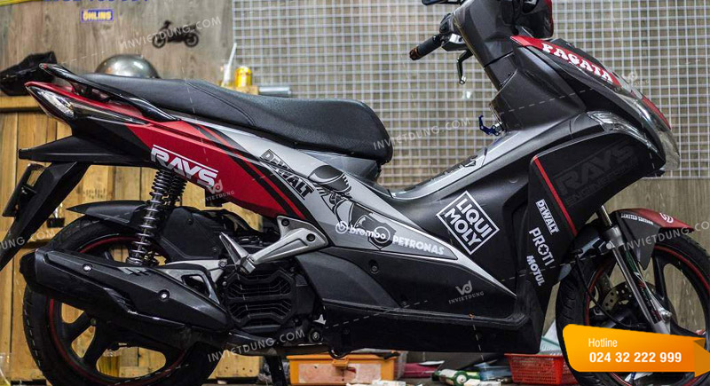 Dán tem đấu, dán tem toàn bộ xe