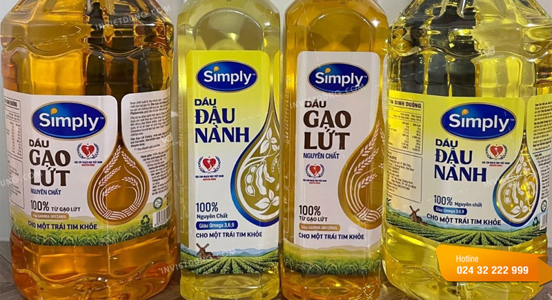 Những thông tin trên tem nhãn chai dầu ăn