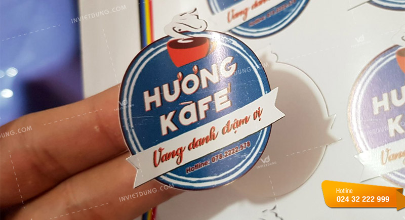 Mẫu tem nhãn dán gia vị đẹp do In Việt Dũng thực hiện