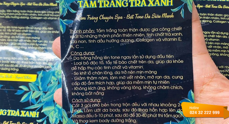 Mẫu tem nhãn decal dán sữa tắm chuyên nghiệp