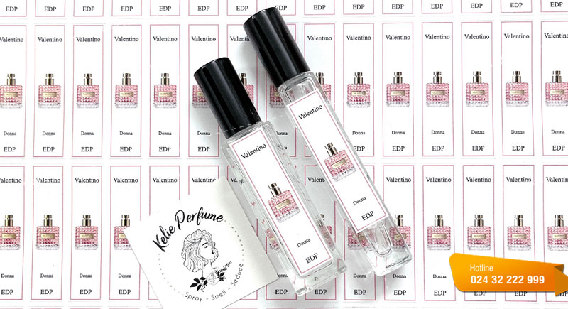 Mẫu tem dán nước hoa chiết 9