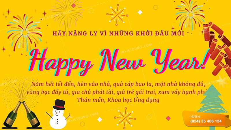 Mẫu thiệp chúc tết bạn bè