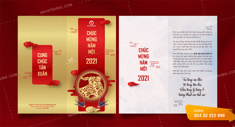 Mẫu thiệp chúc tết đẹp